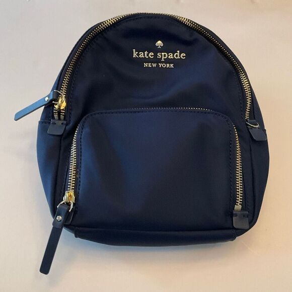 Kate Spade New York Small Watson Lane Hartley Varsity Stripe Nylon Backpack.prep - Picture 6 of 16